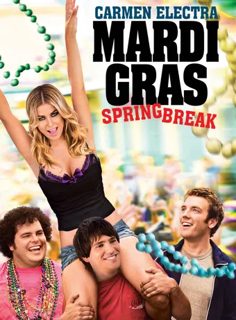 mardi gras: spring break 2011 poster