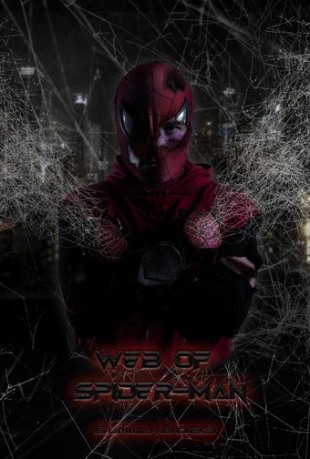 web of spider-man 2023 poster