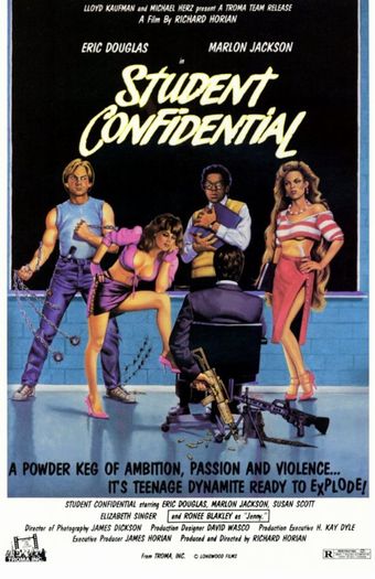 student confidential 1986 poster