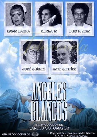 ángeles blancos 1990 poster