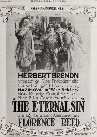 the eternal sin 1917 poster