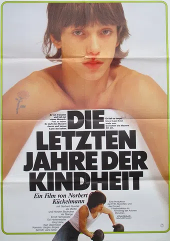 die letzten jahre der kindheit 1979 poster