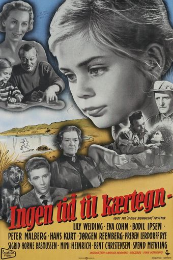 ingen tid til kærtegn 1957 poster