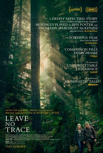 leave no trace 2018 poster