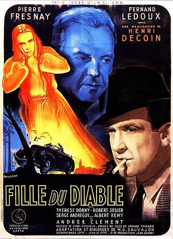 la fille du diable 1946 poster