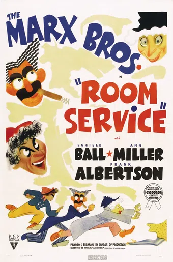 room service 1938 poster