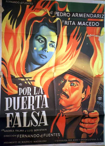 por la puerta falsa 1950 poster