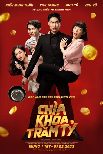 chia khoa tram ty 2022 poster