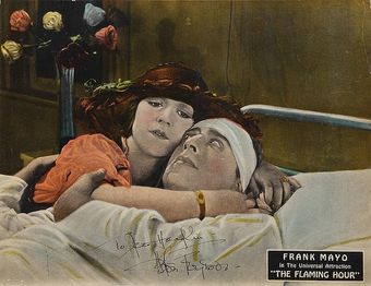 the flaming hour 1922 poster