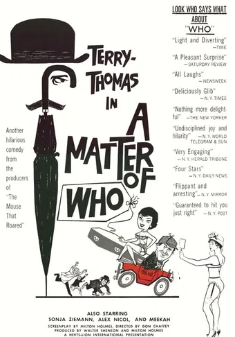 a matter of who 1961 poster