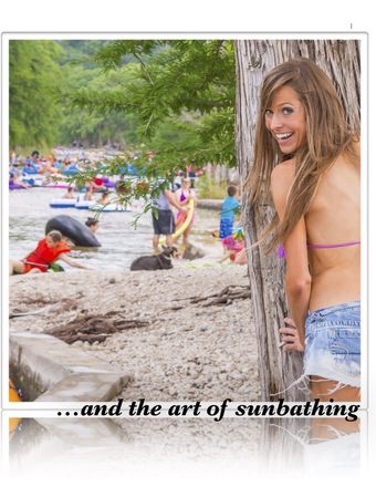 ...and the art of sunbathing poster