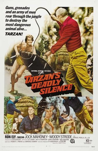 tarzan's deadly silence 1970 poster