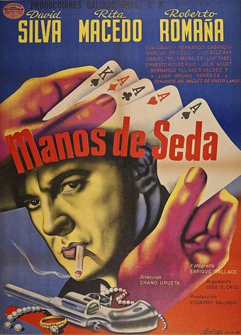 manos de seda 1951 poster