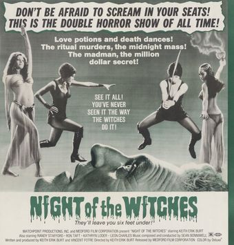 night of the witches 1970 poster