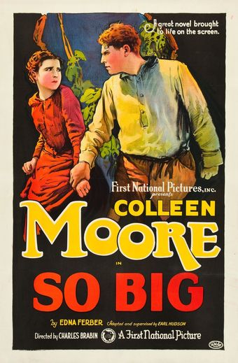 so big 1924 poster