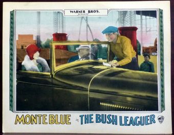 the bush leaguer 1927 poster