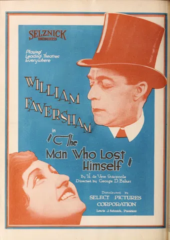 the man who lost himself 1920 poster