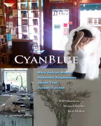 cyan and blue 2013 poster