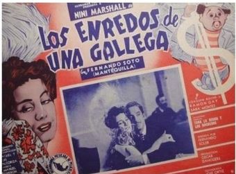 los enredos de una gallega 1951 poster