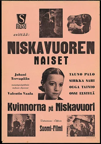 niskavuoren naiset 1938 poster