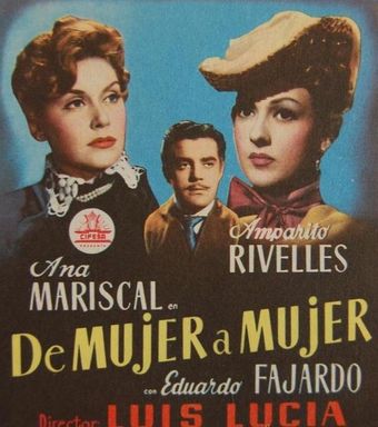 de mujer a mujer 1950 poster