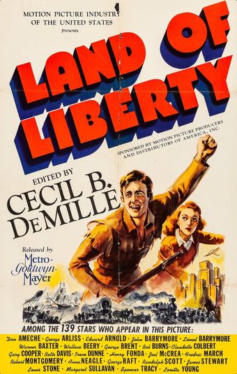 land of liberty 1939 poster