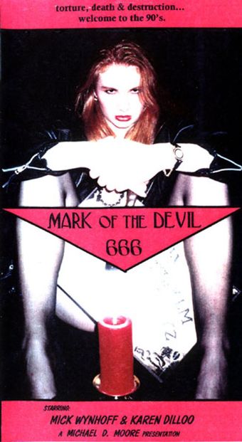 mark of the devil 666: the moralist 1995 poster