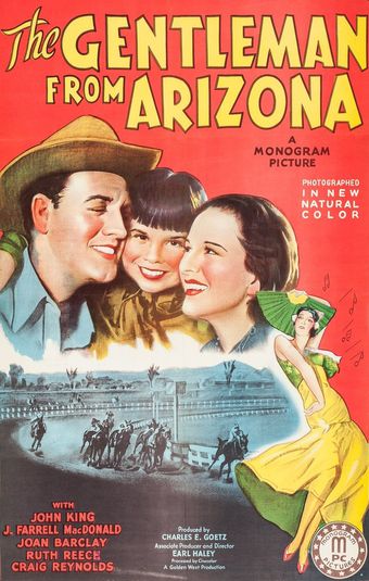 the gentleman from arizona 1939 poster