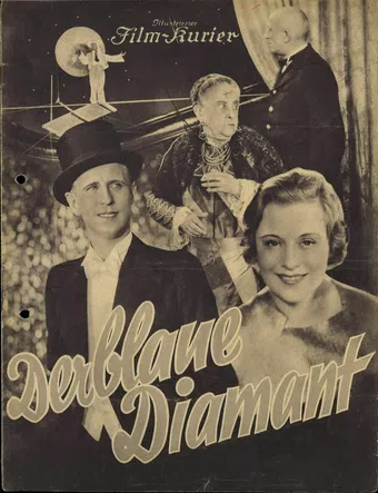 der blaue diamant 1935 poster