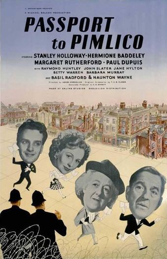 passport to pimlico 1949 poster