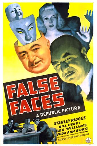 false faces 1943 poster