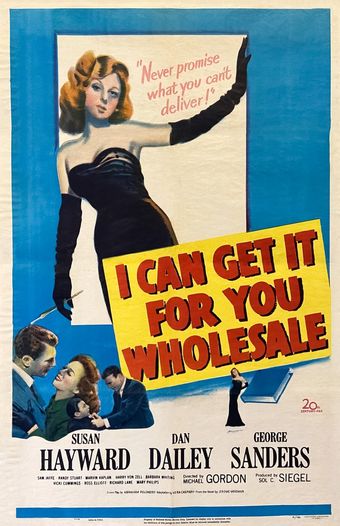 i can get it for you wholesale 1951 poster