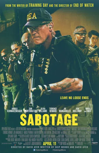 sabotage 2014 poster