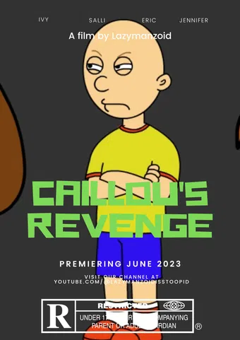 caillou's revenge 2023 poster