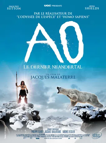 ao, le dernier néandertal 2010 poster