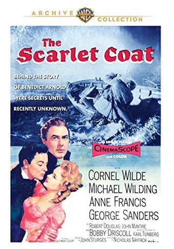 the scarlet coat 1955 poster