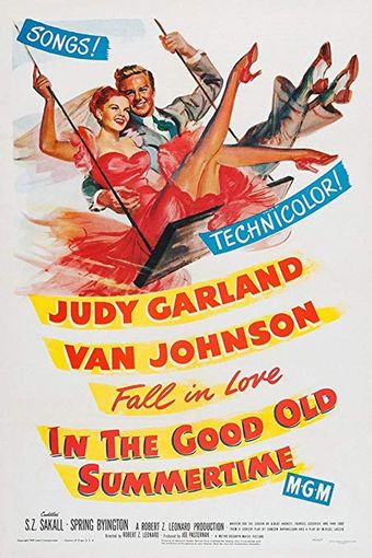 in the good old summertime 1949 poster