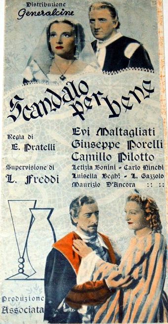 scandalo per bene 1940 poster