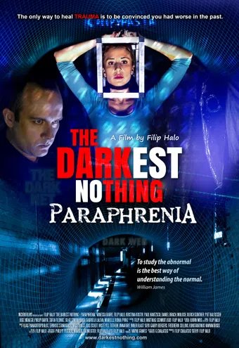 the darkest nothing: paraphrenia poster