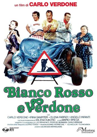 bianco, rosso e verdone 1981 poster