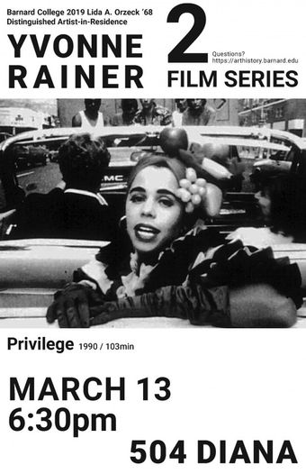 privilege 1990 poster