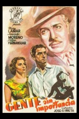 gente sin importancia 1950 poster