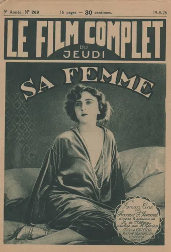 la moglie bella 1924 poster