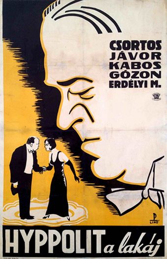 hyppolit a lakáj 1931 poster