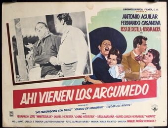 ahí vienen los argumedo 1962 poster