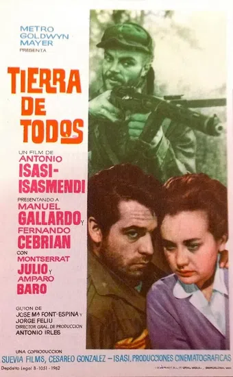 tierra de todos 1962 poster