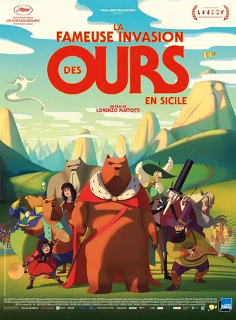 la fameuse invasion des ours en sicile 2019 poster