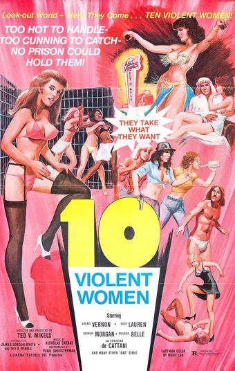 ten violent women 1982 poster