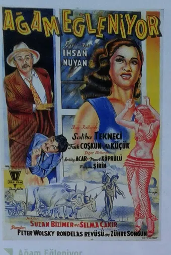 agam egleniyor 1955 poster