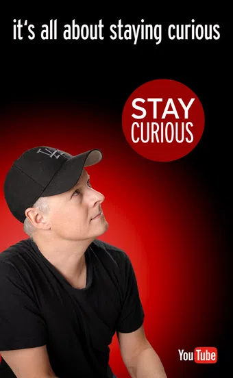 stay curious: youtube channel 2023 poster